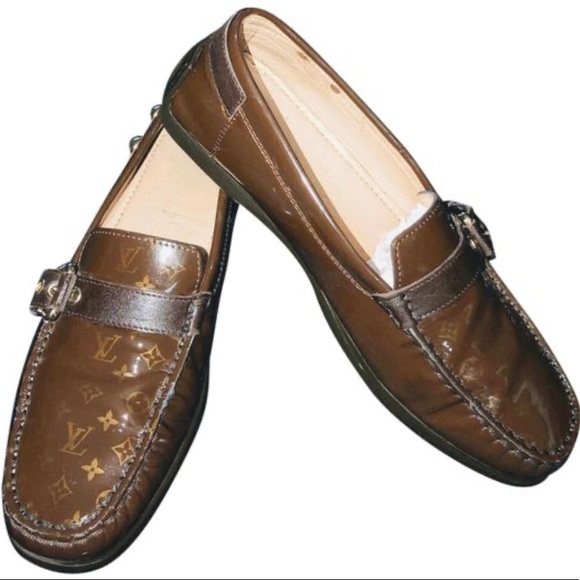 🔥🔥LOUIS VUITTON🔥🔥PATENT LEATHER LOAFERS🔥🔥 - Picture 2 of 14